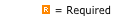 Required Fields